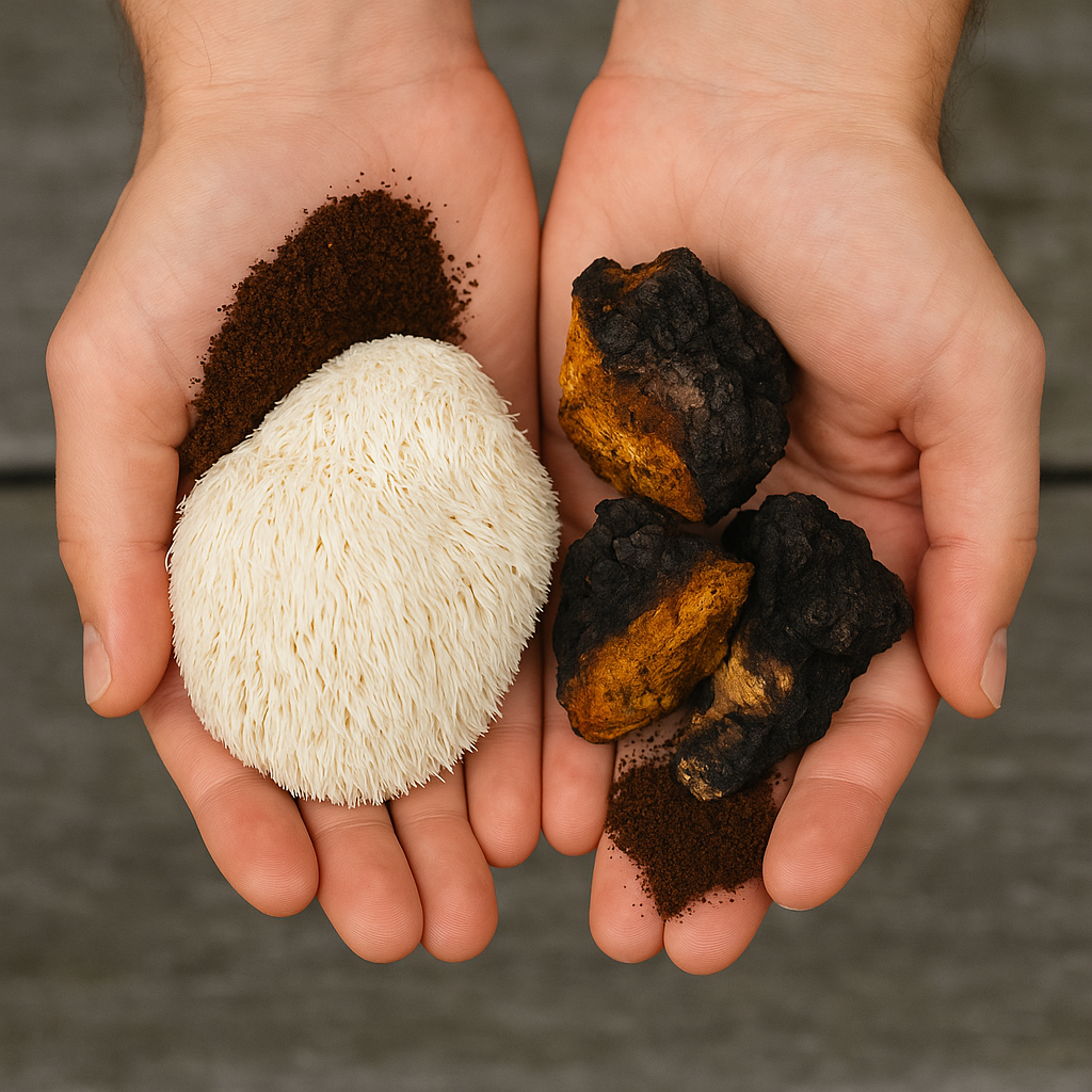 Thrivenox Mushroom Coffee Fusion - Lion’s Mane & Chaga 16oz