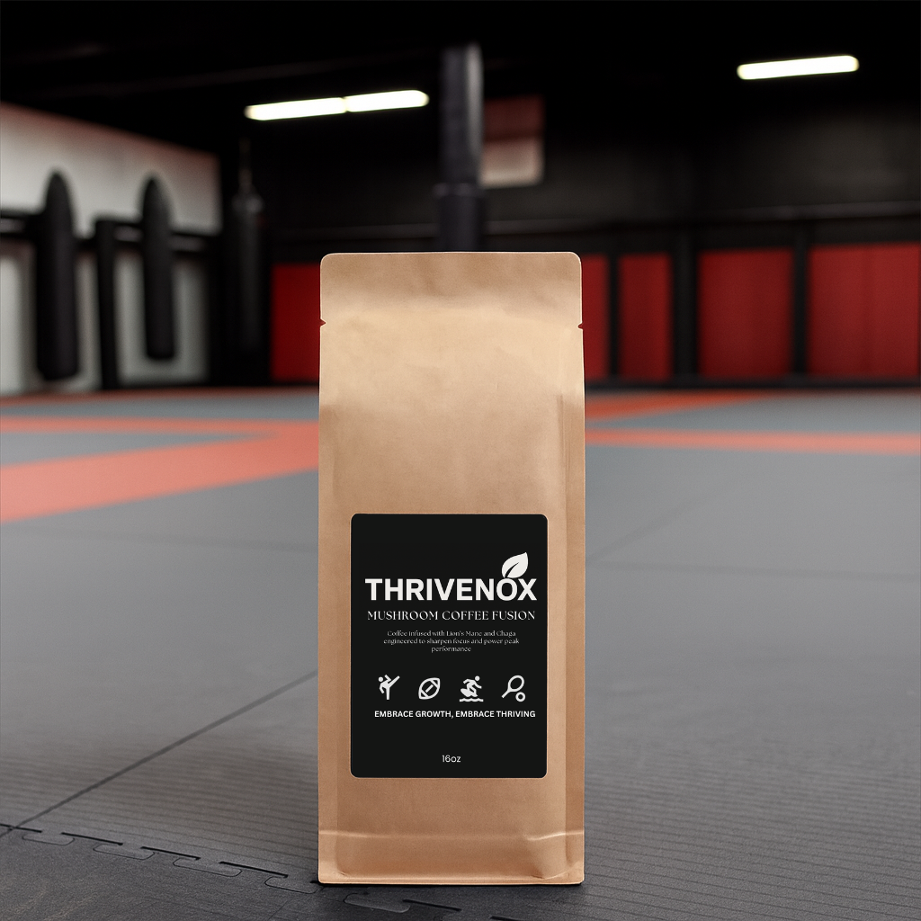 Thrivenox Mushroom Coffee Fusion - Lion’s Mane & Chaga 16oz