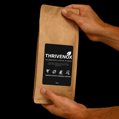 Thrivenox Mushroom Coffee Fusion - Lion’s Mane & Chaga 16oz